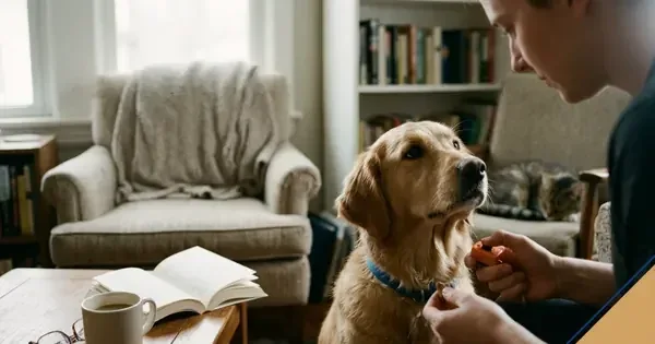 Clicker training works because timing shapes behaviour more clearly than words ever can